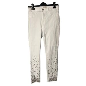 NWT L'AGENCE Tilly Jean Blanc 31